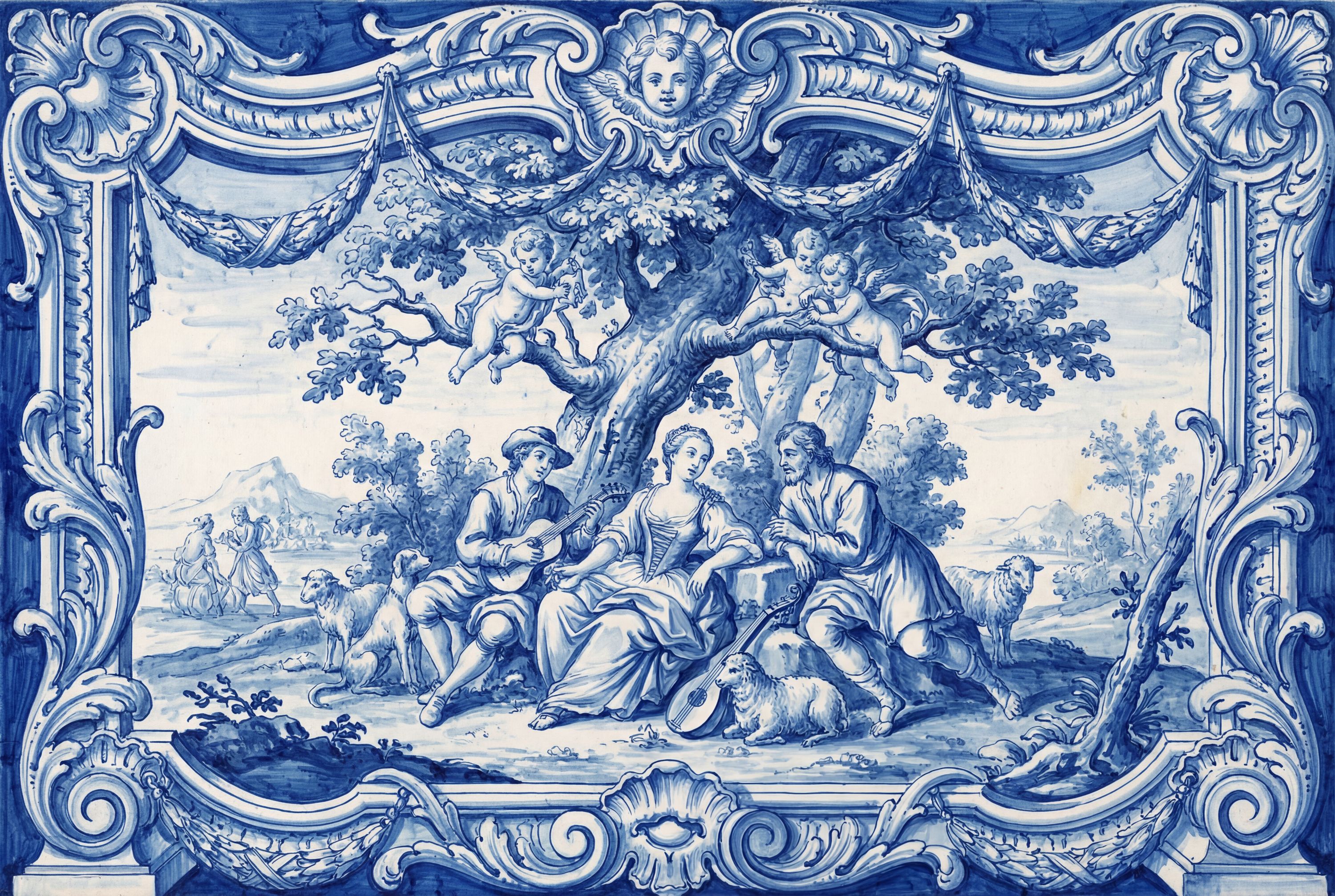 Pastoral Scene No. 1